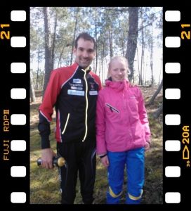 Kaksi sarjavoittajaa - Aino ja kaverinsa Tero