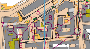 Osa sprinttiveistin hajontarasteista